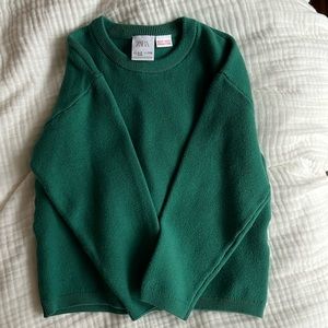 New without tags Zara green sweater 4-5 years